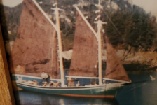 Owned by Albert Warren Sr. from around 1924, it was named after his daughter Winnie. When he rebuilt the boat in 1934, buying most of the supplies from Freeman Wareham in Spencer’s Cove, he added Freeman’s newborn son Eric to the boat’s name. Eric Bolt bought the Winnie and Eric around 1942 and fished off Merasheen with his father Sam and a shareman for about 25 years.